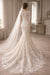 Long Sleeves Lace Mermaid Wedding Dress with Appliques