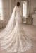 Long Sleeves Lace Mermaid Wedding Dress with Appliques