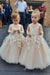 Long Sleeves Tulle Princess Flower Girl Dresses with Appliques - Same as photo / 2-3y - Flower Girl Dress