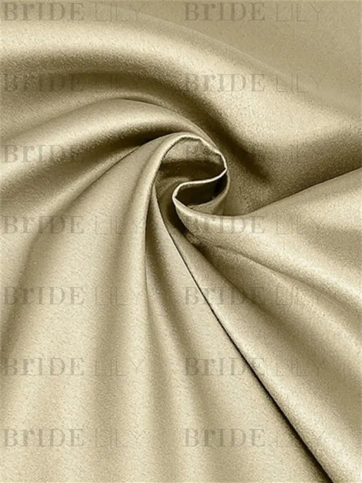 Long Sleeves V-Neck Satin A-Line/Princess Mother of the Bride Dress with Pockets