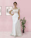 Long White Spaghetti Strap Sleeveless Elegant Tulle Prom Dress