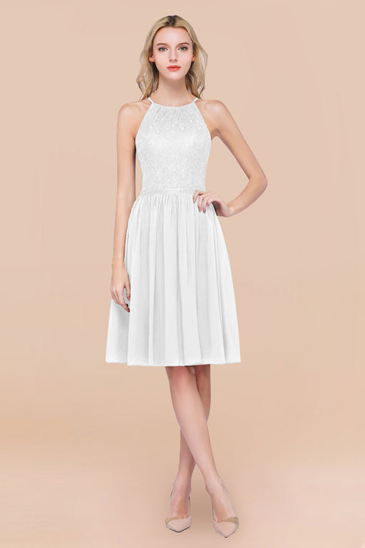Simple Short Bridesmaid Dresses -Bridelily Simple Short Bridesmaid Dresses -Bridelily