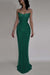Luxurious Mermaid Crystal Beaded Embroidered Corset Prom Dress