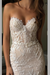Luxurious Sweetheart Strapless Lace Trumpet Court Train Wedding Dress - Wedding Dresses