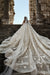 Luxury Long Sleeve V Neck Royal Ball Gown Wedding Dresses - wedding dresses