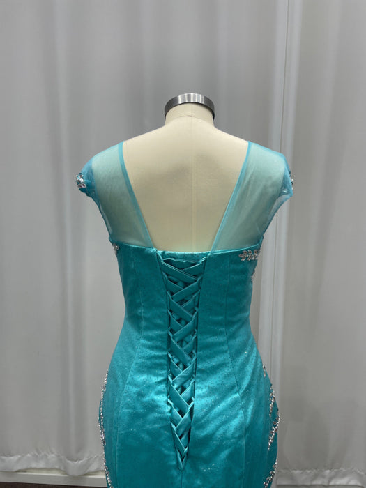 Luxury Off-the-Shoulder Beadings Mermaid Evening Gown - Prom Dress