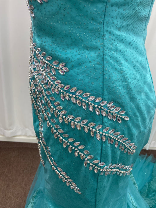 Luxury Off-the-Shoulder Beadings Mermaid Evening Gown - Prom Dress