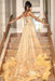 Luxury Strapless Sequins Prom Dress Gold Mermaid Evening Gown with High Slit