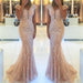Mermaid Cap Sleeve Prom Dress with Appliques
