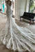 Mermaid Lace Sweetheart Wedding Dress V-neck Long Bridal Dress with Train - Wedding Dresses