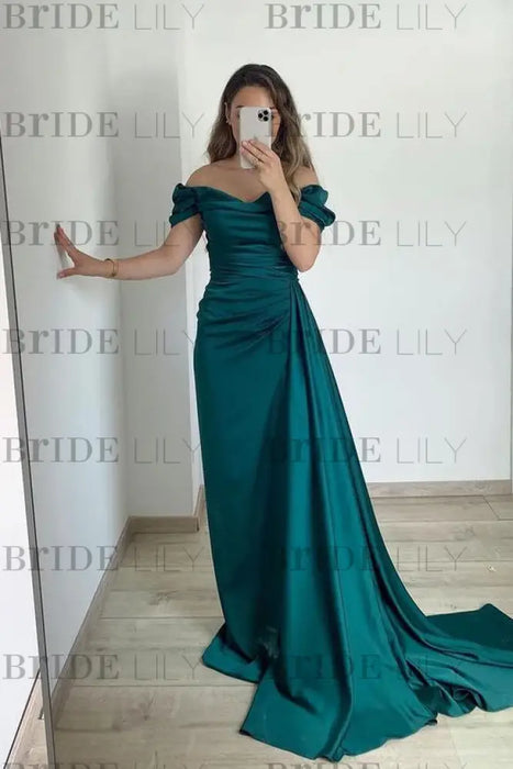 Mermaid Prom Dress With Ruffles