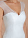 Mermaid Wedding Dress 2021 Beaded V Neck Sleeveless Bridal Gowns With Train