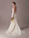 Mermaid Wedding Dresses Lace Strapless Ivory Sweetheart Beaded Bridal Dress With Train