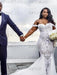 Modest Plus Size Off-the-Shoulder Mermaid Wedding Dresses - wedding dresses