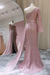 Morden One Long Shoulder evening dresses with Side Split - Prom Dresses
