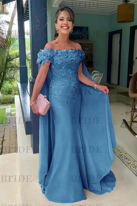 Chiffon Mother of the Bride Dress Long On Sale-Bridelily Chiffon Mother of the Bride Dress Long On Sale-Bridelily