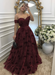 off-shouler lace prom-dresses long with appliques evening dresses