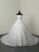 wedding dresses 2021 ball gown off the shoulder short sleeve natural waist lace applique tulle bridal dress