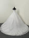 wedding dresses 2021 ball gown off the shoulder short sleeve natural waist lace applique tulle bridal dress