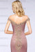 Off-the-Shoulder Formal Gown Gold Lace Applique Floor Length Mermaid Evneing Dress - Prom Dresses