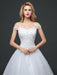 Princess Wedding Dresses Off The Shoulder Lace 3D Flowers Applique Tulle Ivory Long Train Bridal Gown