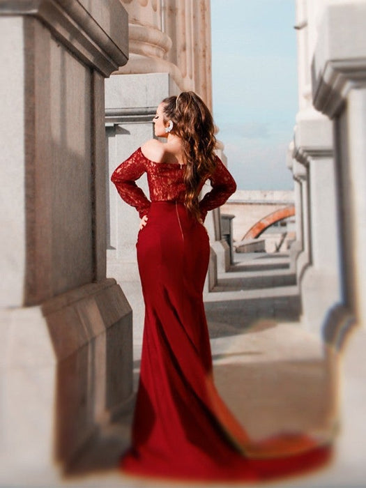 trumpet-mermaid-elastic-woven-satin-applique-off-the-shoulder-long-sleeves-sweep-brush-train-dresses-159