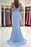 Off-the-Shoulder Mermaid Long Prom Dress With Lace Appliques