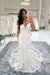 Off the Shoulder Sweetheart Ivory Lace Wedding Dress Mermaid Bridal Gown