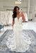 Off the Shoulder Sweetheart Ivory Lace Wedding Dress Mermaid Bridal Gown