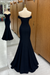 Off-the-shoulder Sweetheart Sleeveless Long Mermaid Prom Dress - Prom Dresses