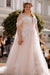 Off-the-Shoulder Tulle Aline Wedding Dress Plus Size Lace Appliques Ball Gown