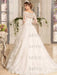 Off-the-Shoulder Tulle Ruffles Wedding Dresses - wedding dresses
