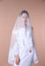 One Layer Wedding Veil with Lace Edge - Accessories