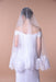 One Layer Wedding Veil with Lace Edge - Accessories