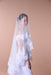 One Layer Wedding Veil with Lace Edge - Accessories