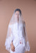 One Layer Wedding Veil with Lace Edge - Accessories