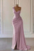 One-Shoulder Mermaid Prom Dress with Elegant Ruffles - Prom Dresses
