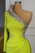 One-Shoulder Mermaid Prom Gown with Intricate Beadwork