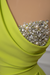 One Shoulder Sequins Mermaid Prom Dress With Long Sleeve