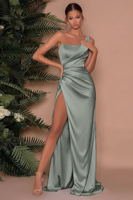 Dusty Sage Evening Dress