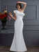 Trumpet/Mermaid One-Shoulder Sleeveless Ruffles Long Taffeta Dresses - Prom Dresses