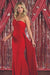 Online Elegant Mermaid Long Evening Dress with Ruffles Sweetheart One Shoulder