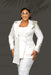 Peaked Lapel Beading Pearls Women Suits 2 Pieces Blazer Pants Costume Made Mother Of The Bride Outfits - Same As Photo - Wedding Dresses