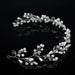 New Fashion Pearl Flower Handmade Womens Tiaras | Bridelily - silver - tiaras
