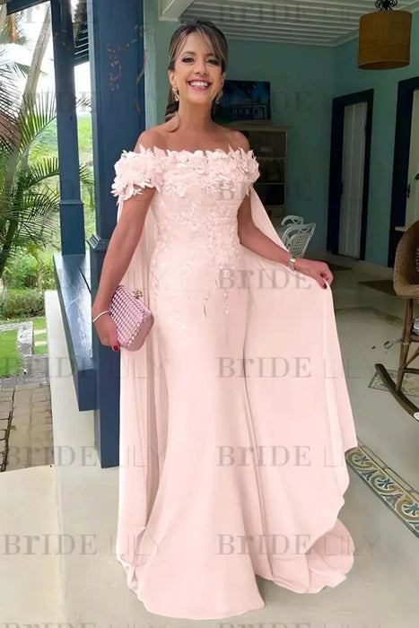 Chiffon Mother of the Bride Dress Long On Sale-Bridelily Chiffon Mother of the Bride Dress Long On Sale-Bridelily