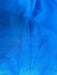 Plain chiffon fabric close-up in bright blue