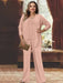 Plus Size Chiffon Pantsuits with Jacket for the Mother of the Bride