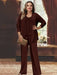 Plus Size Chiffon Pantsuits with Jacket for the Mother of the Bride