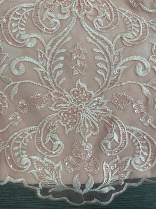 Plus Size Floor-Length Chiffon Pantsuit for the Mother of the Bride with Round Neck and Applique Jacket