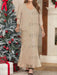 Plus Size V-Neck Ankle-Length Sheath/Column Mother of the Bride Dresses with Sequins & Jacket